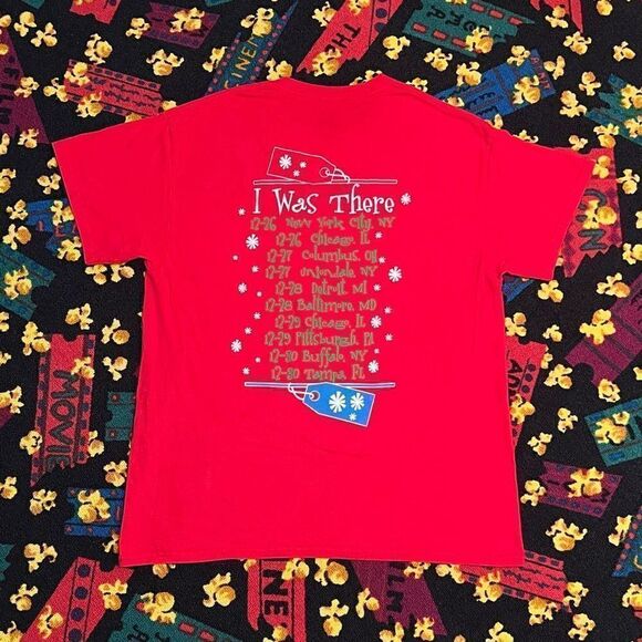 ’18 Official WWE Live Holiday Tour x South Park Red Graphic Tee Shirt / Size L - Picture 2 of 6